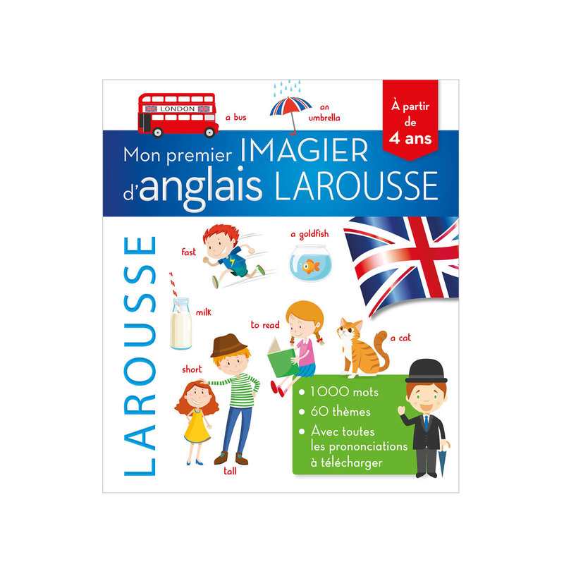 Livre Mon premier imagier d'anglais - Larousse Jeunesse