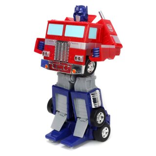 Transformers selbst-verwandelnder R/C Roboter Optimus Prime (G1 Version) heo EU FTM Exclusive 30 cm