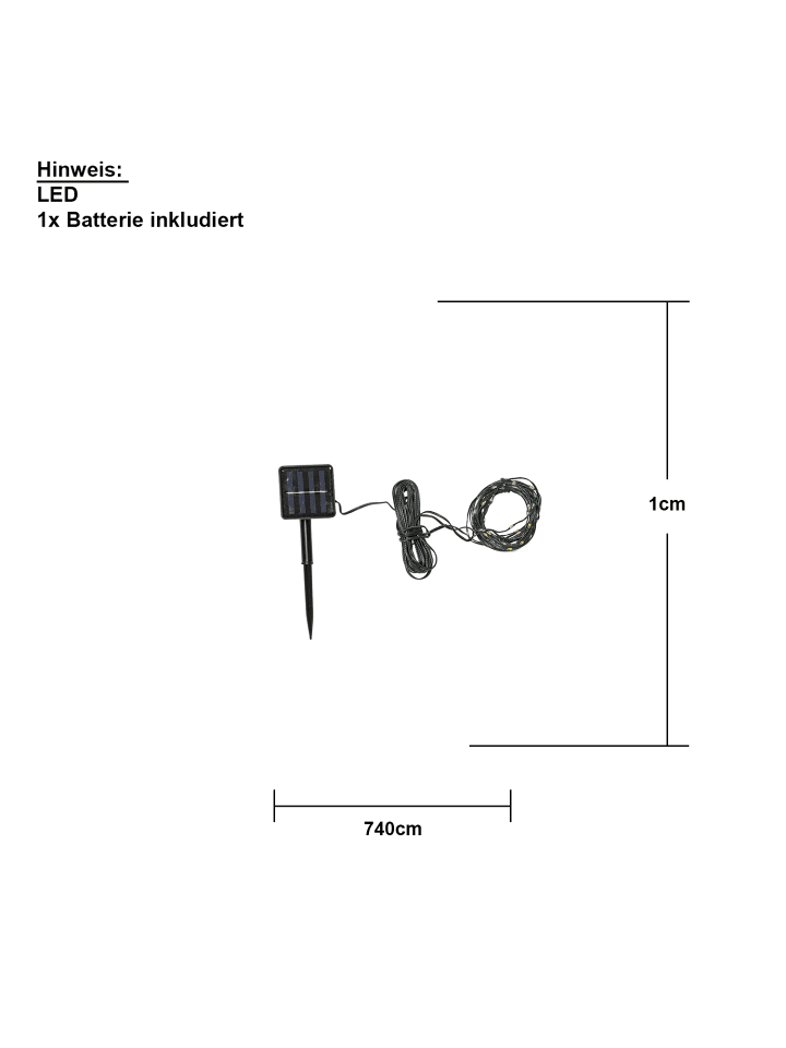 STAR Trading Solarlichterkette Dew Drop Micro, Lichterkette, Solar, Grün, Außenbere günstig kaufen onesize