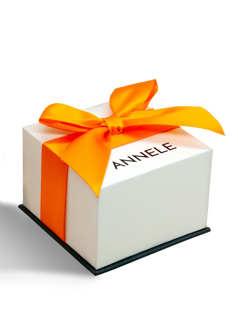 Colier ANNELE Pufflette, placat cu aur.