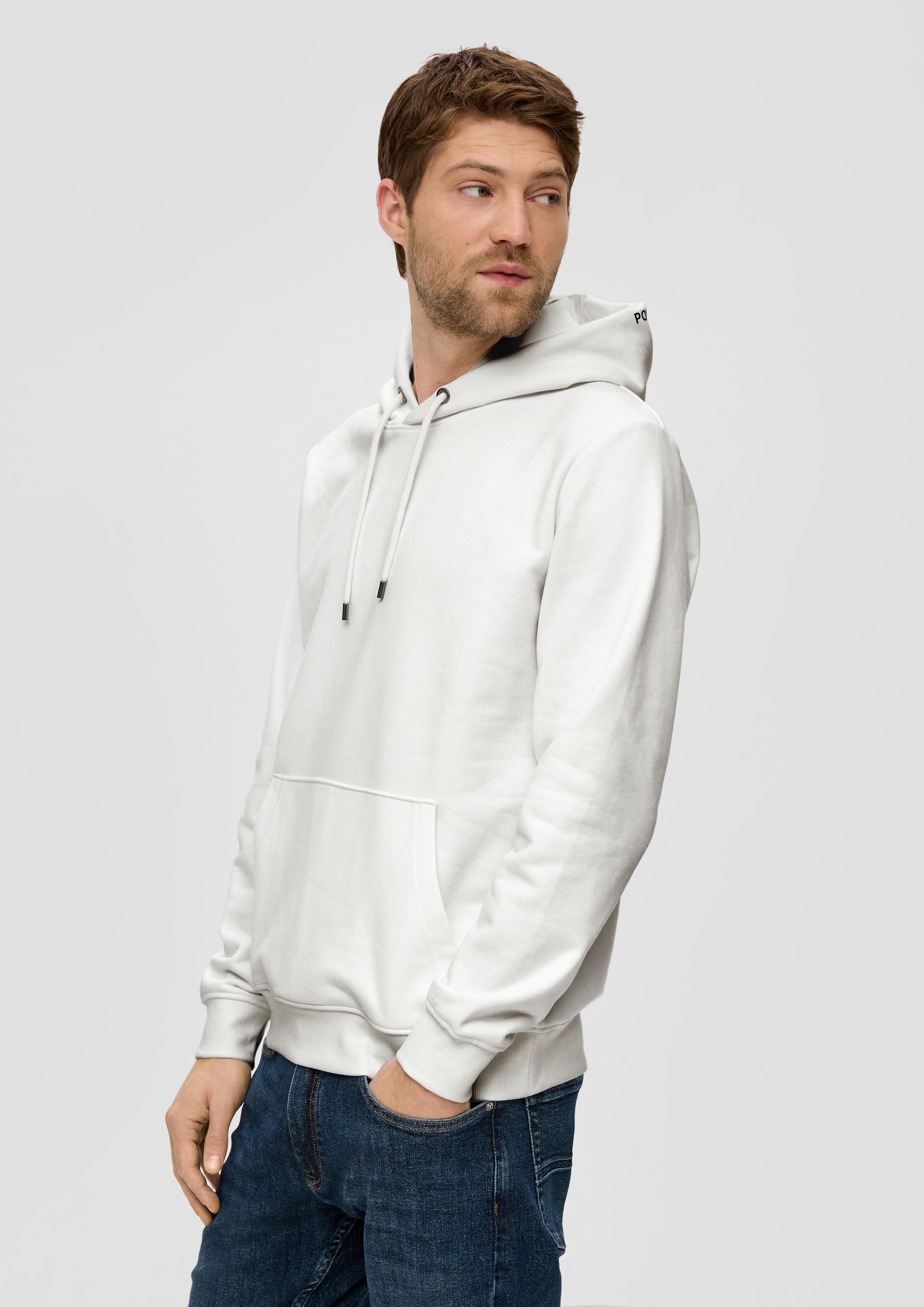 Kapuzensweater mit Labelprint  2141488-01D2