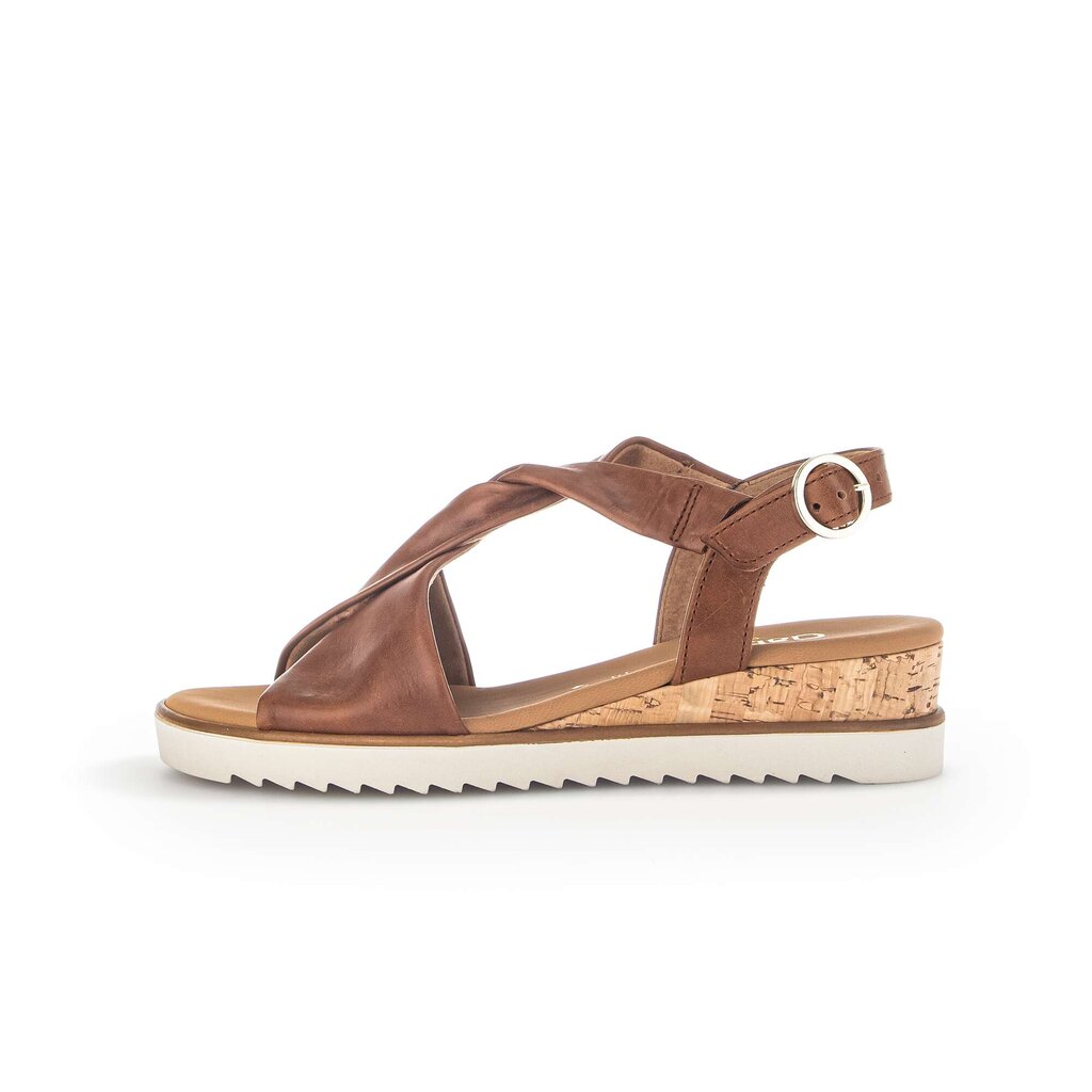 Gabor comfort Keilsandalette braun