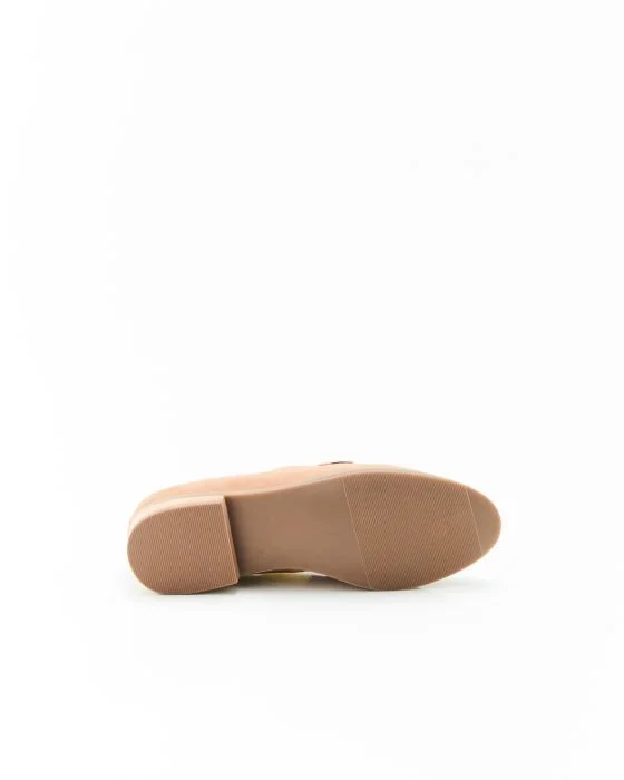 Mocassins en croûte de cuir chèvre