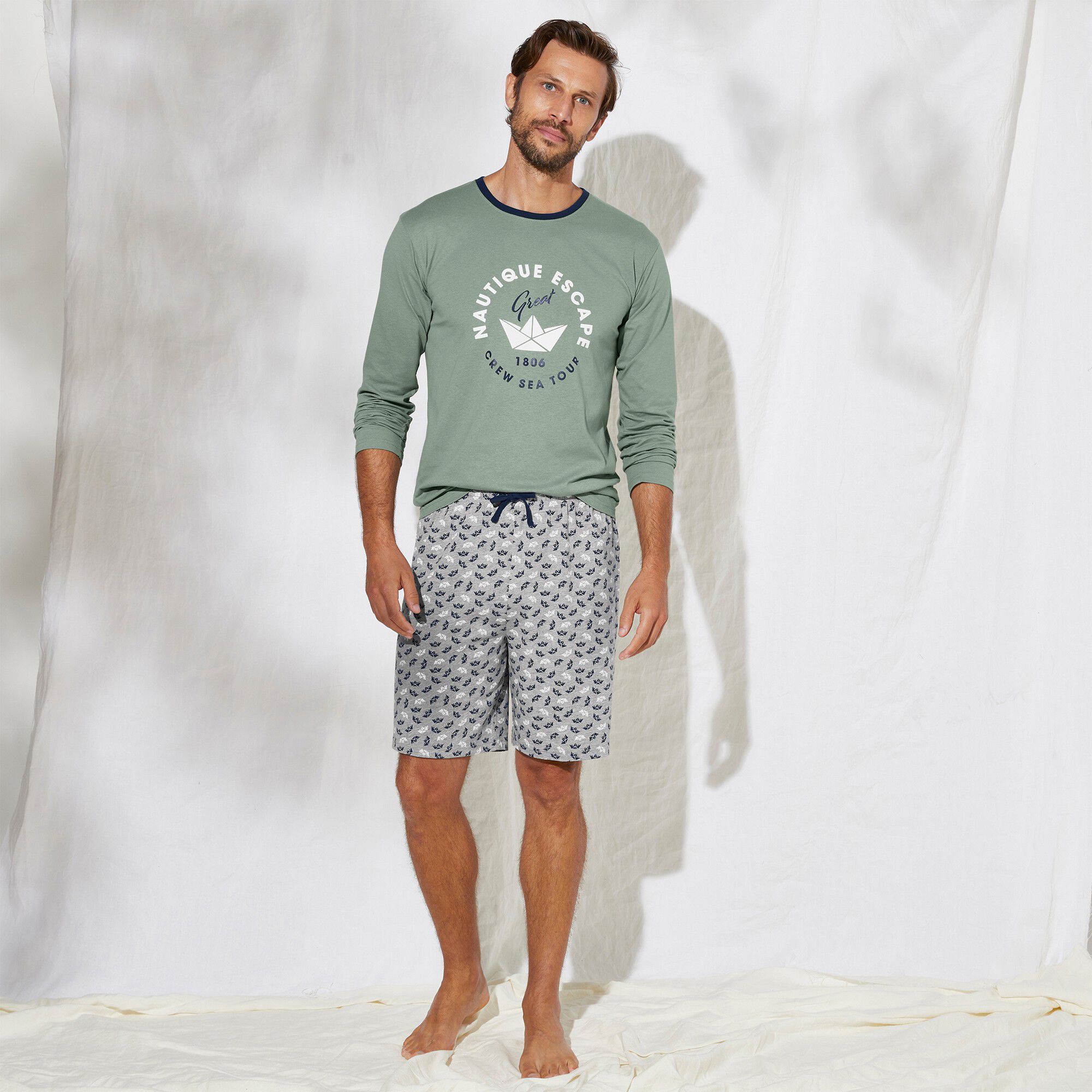 Short pyjama imprimé