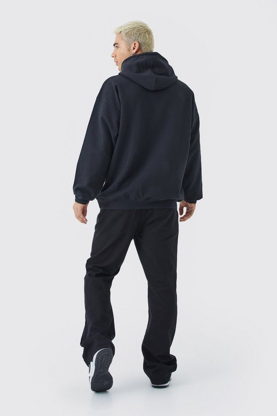 Oversize Hoodie mit lizenziertem Rick and Morty Print
