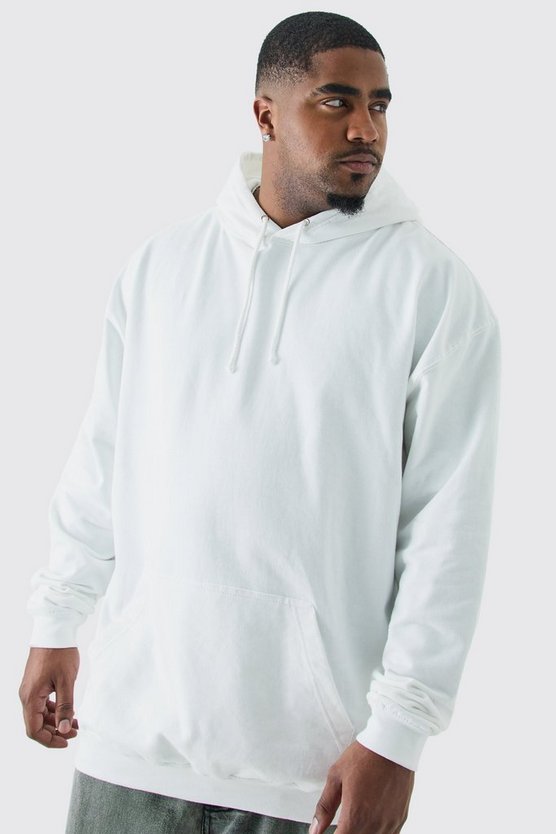 Plus Hoodie mit lizenziertem Tupac Print