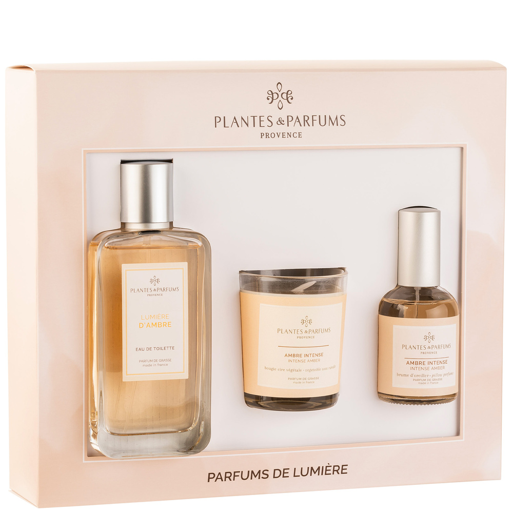 Plantes et Parfums Lumière d'Ambre Coffret