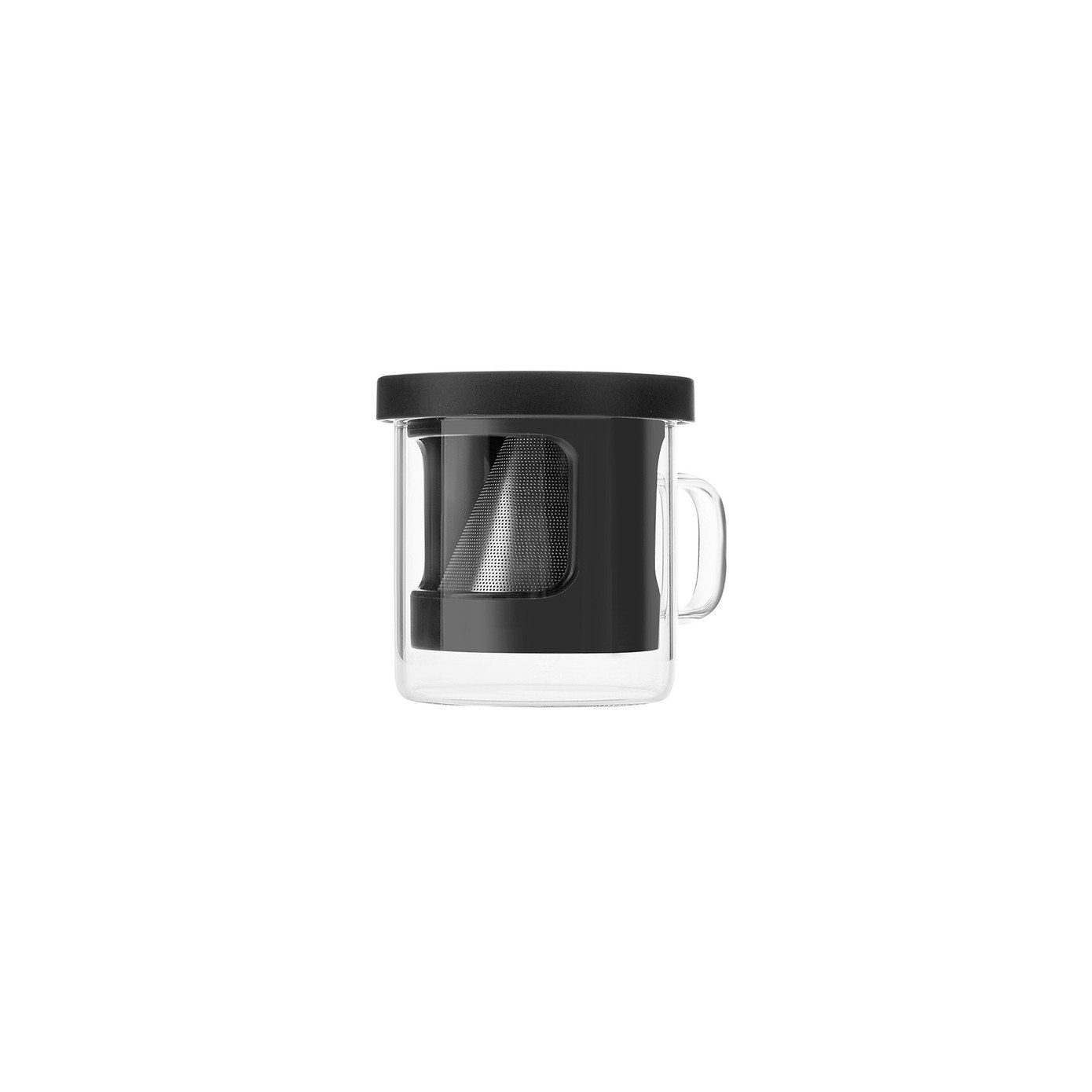 Karaca Espressomaschine Brewy Coffe Dripper Tasse 300 ml, Tasse Mit Henkel, Modernes
