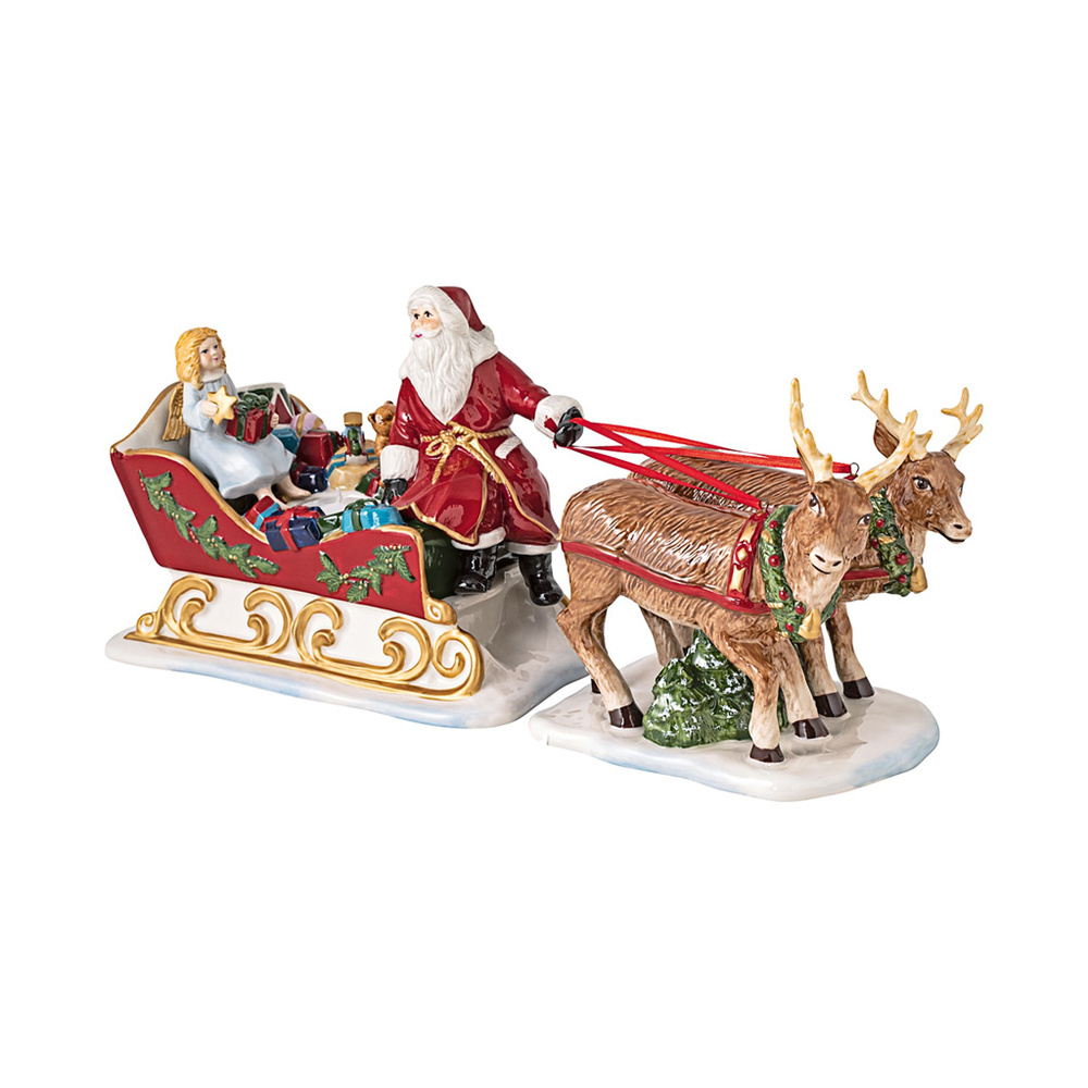 Villeroy & Boch Traîneau, nostalgie Christmas Toys Décoration