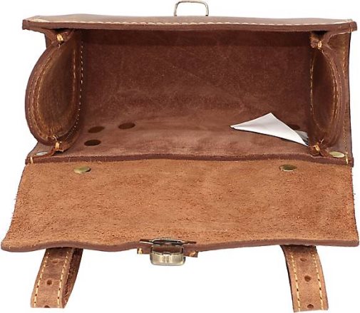 Greenburry Vintage Original Fahrradtasche Leder 17 cm