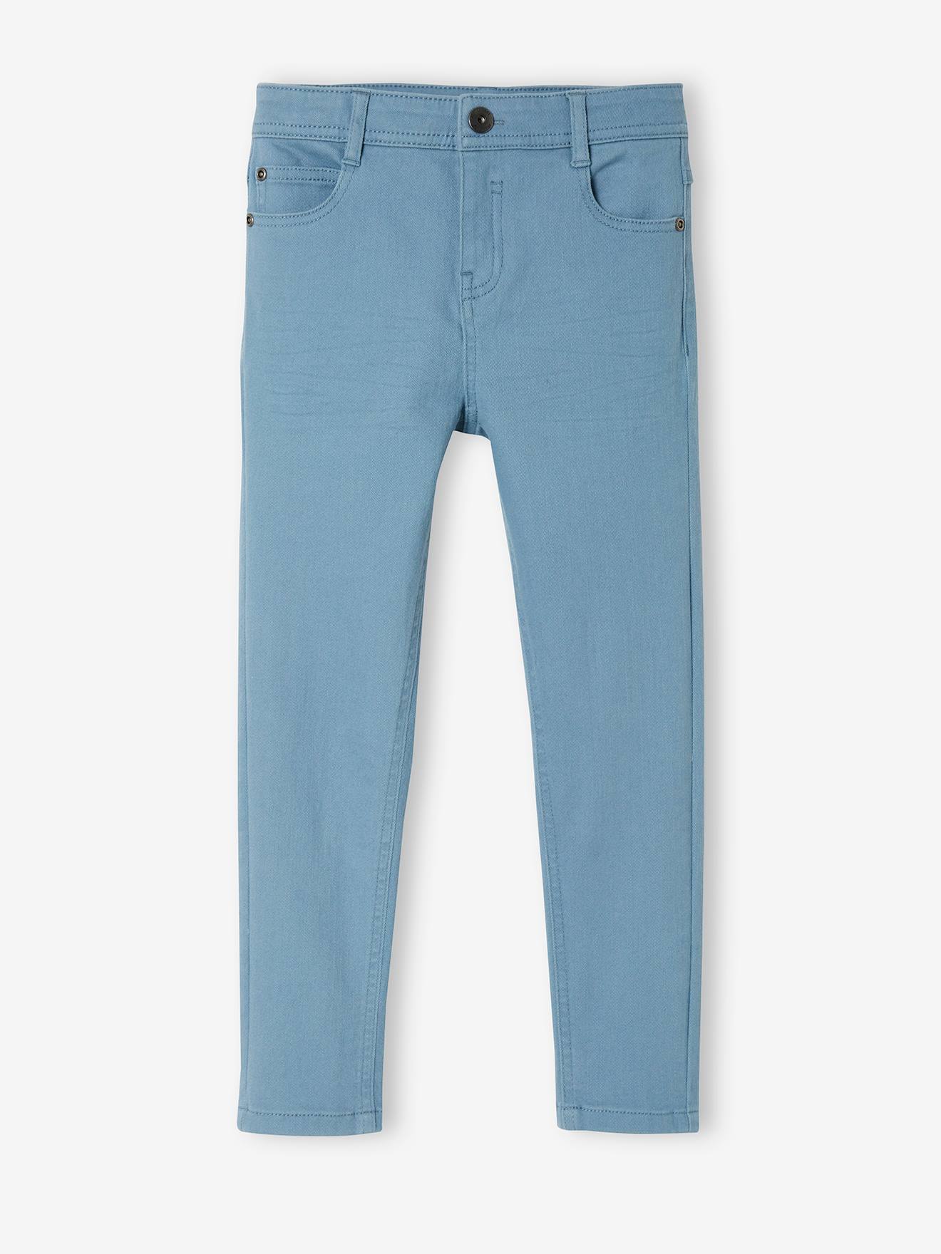 Pantalon slim MorphologiK LARGE garçon beige
