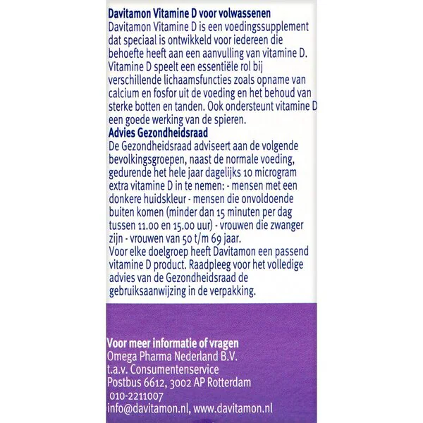 Davitamon D-vitamin olvadék tabletták 150 darab