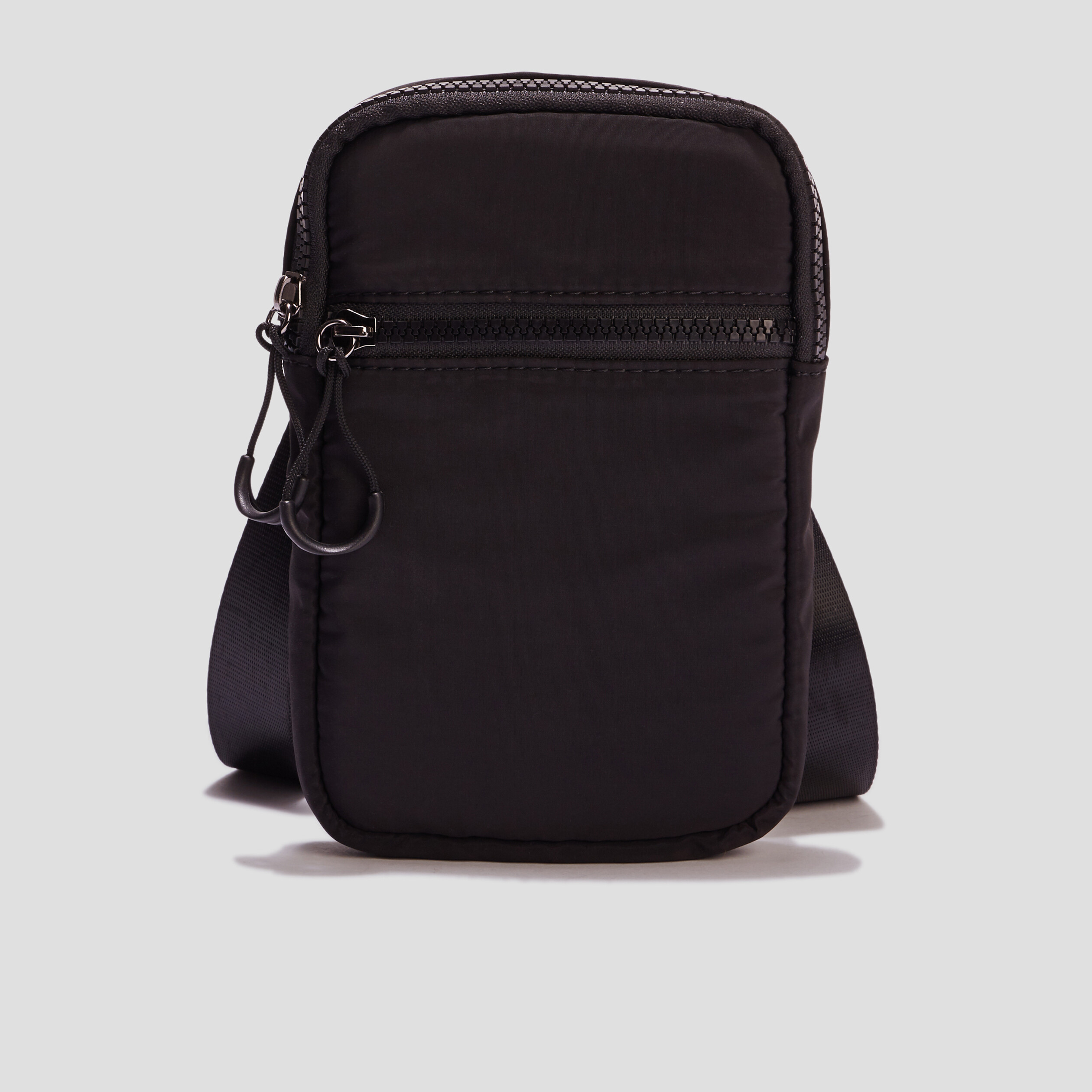 Portefeuille sacoche en bandoulière noir homme | La Halle