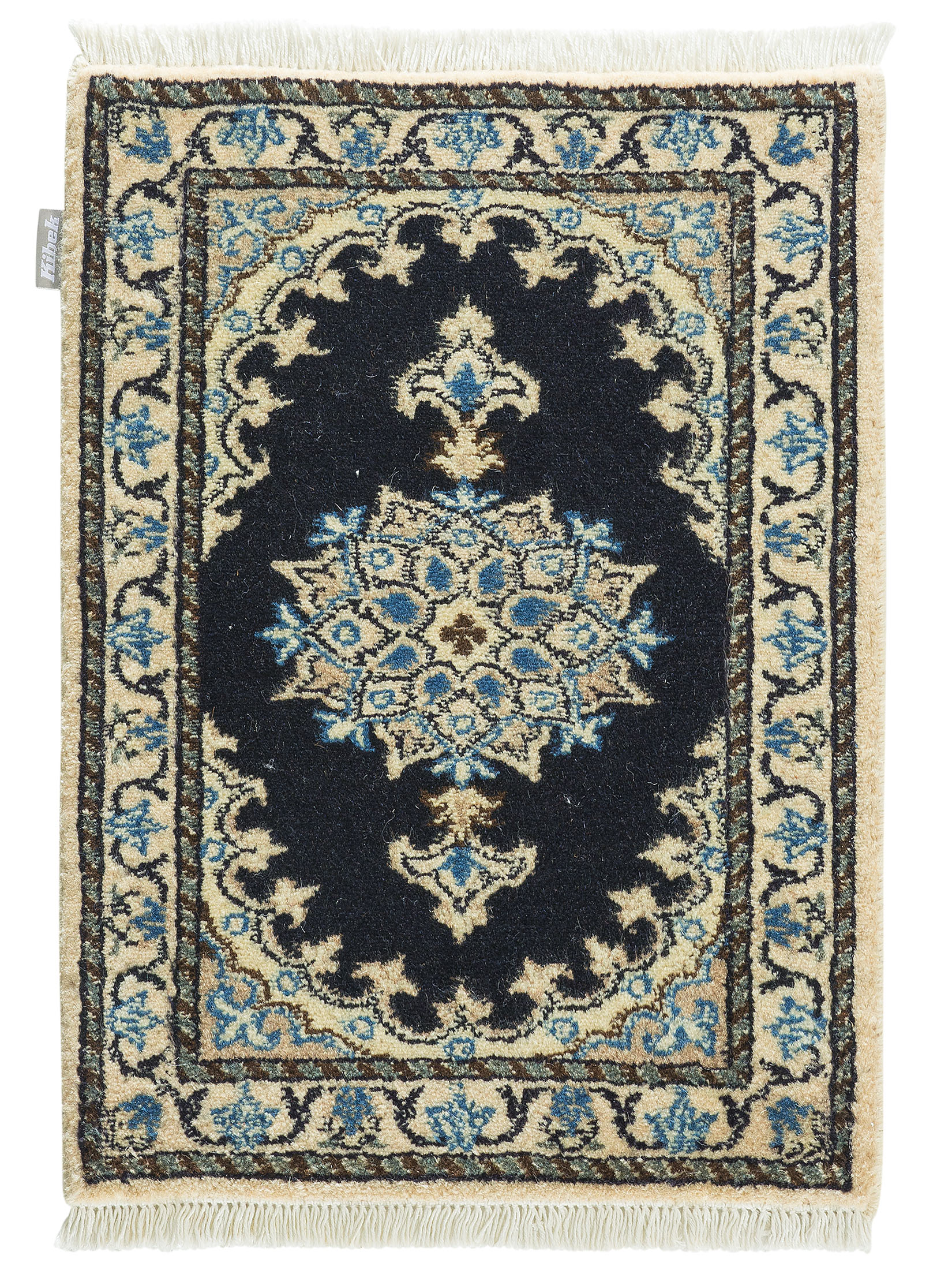 Kaschmar Nain 12 Lah ca. 41 x 60 cm, Unikat / Einzelstück