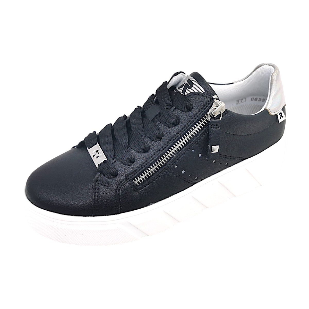 Rieker Rock/Lorica/Dickson W0505-00 Schwarz 00 Schwarz/ Perlmutt
