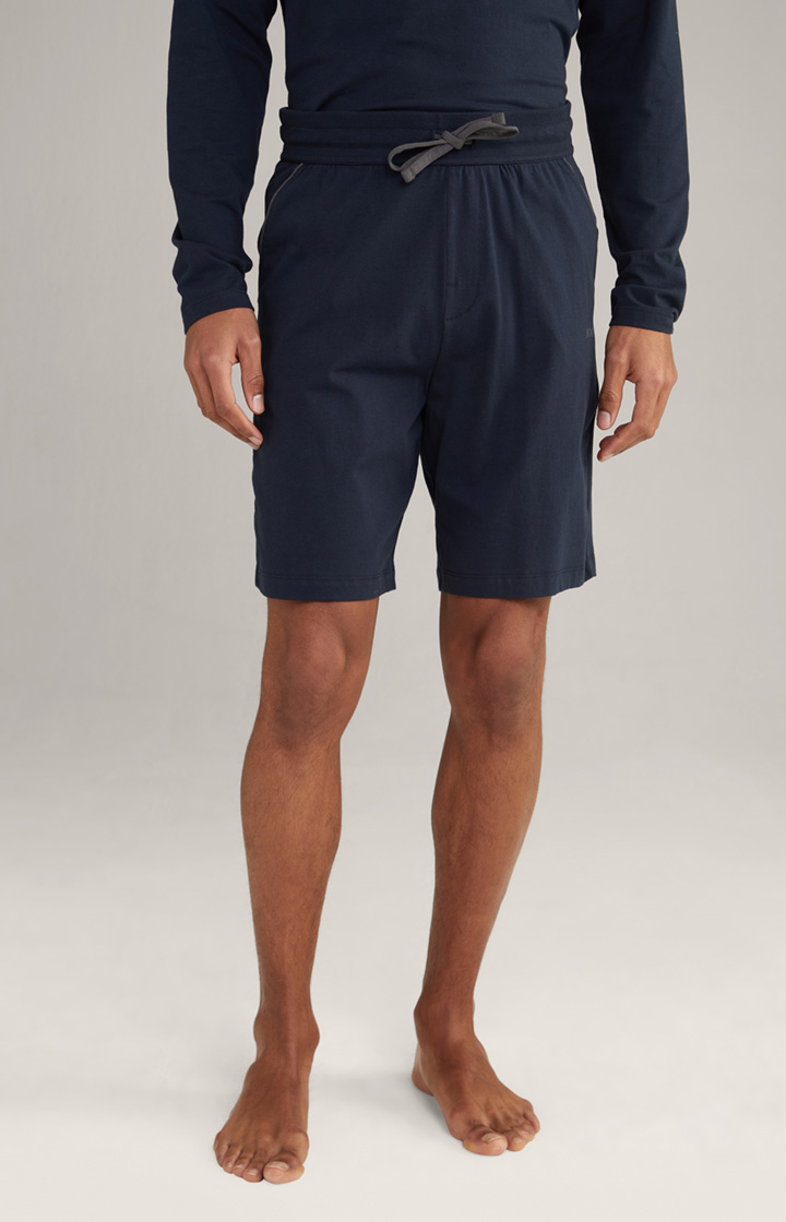 Loungewear Shorts in Dunkelblau