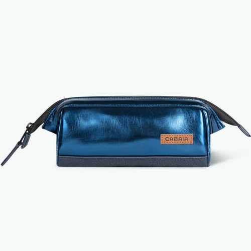 Glenfinnan navy blue school pencil case
