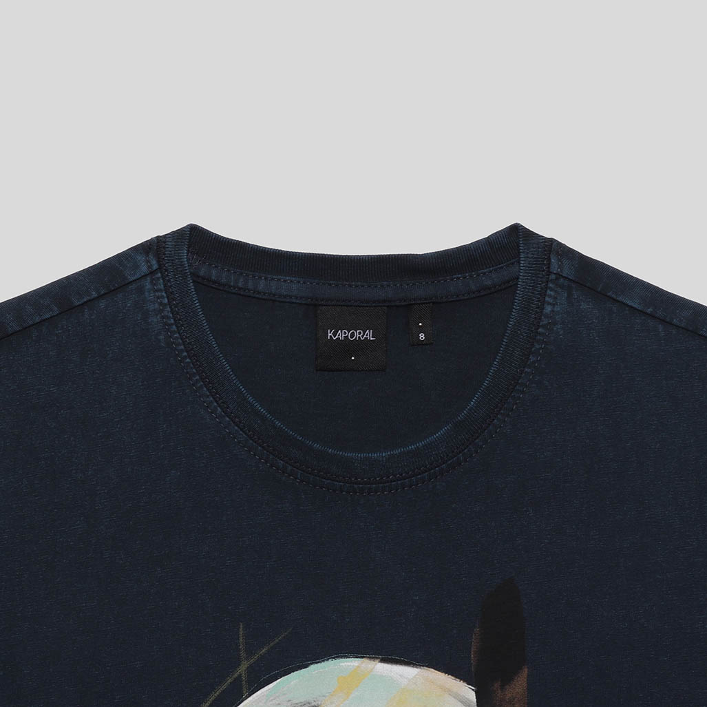 OMBRE  T-shirt bleu Garçon 100% coton