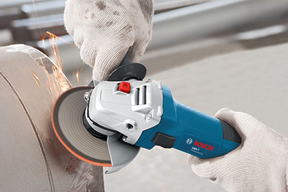 Bosch Blue 06018C130A GWS 22-230 J + GWS 7-125 Winkelschleifer-Set 230 mm und 125 mm + Diamantscheiben