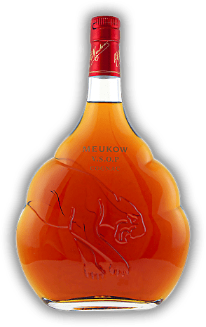 Meukow VSOP 1,0 Liter Meukow VSOP 1,0 Liter Cognac Meukow VSOP, unglaublich glatt und weich. 1	 Liter - Vol 40%