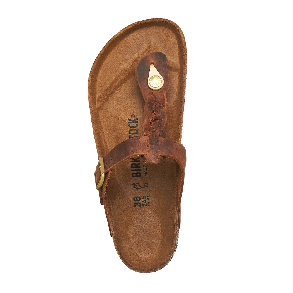 Birkenstock Gizeh Braided FL 1021355 / braun