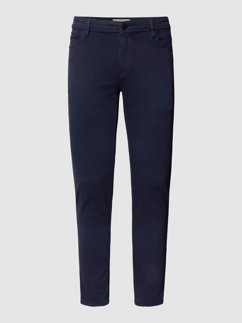 Skinny Fit Jeans mit Modell 'billy' in marineblau