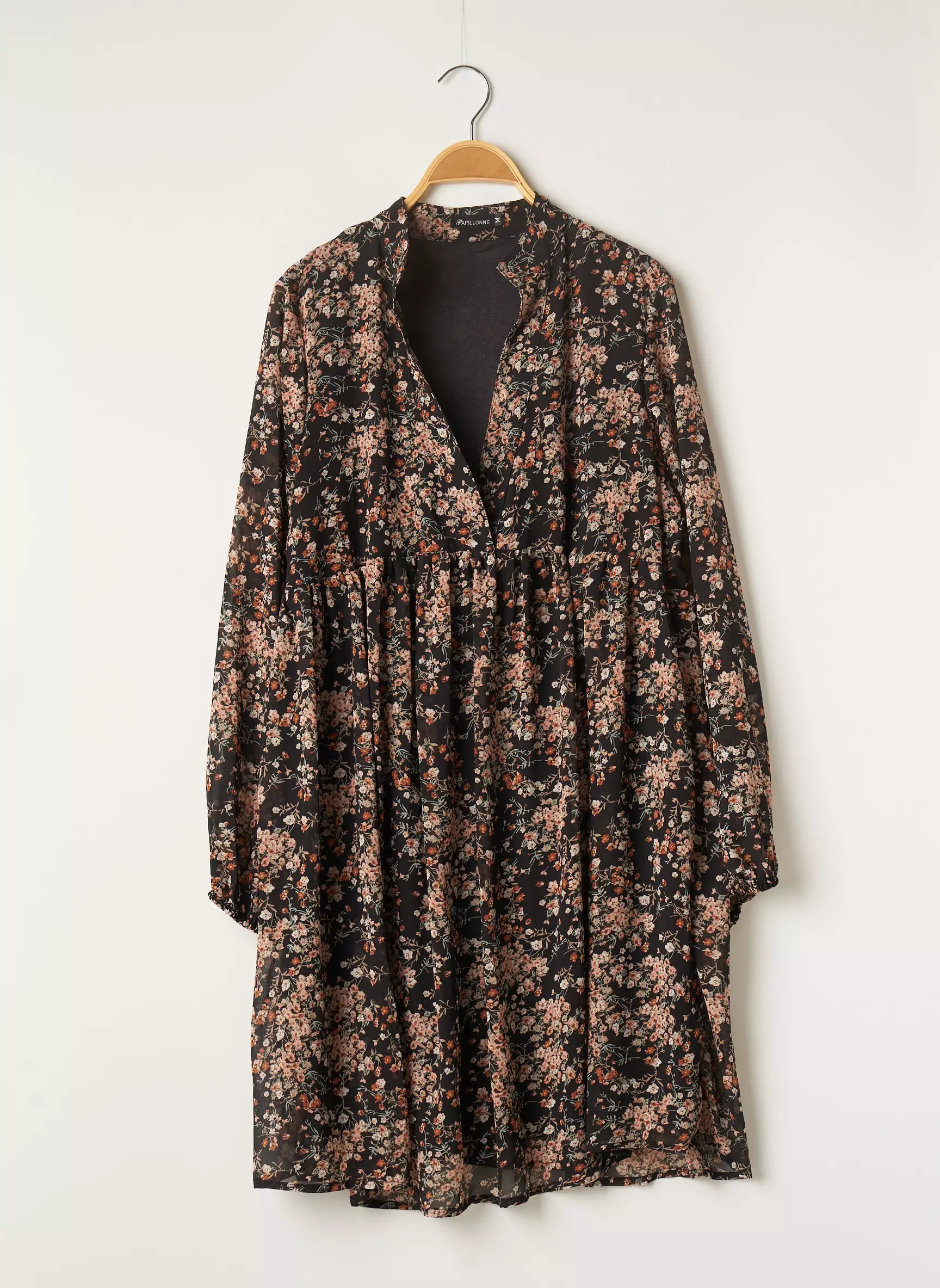 Papillonne Robes Courtes Femme couleur noir