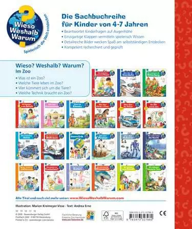 Ravensburger Wieso? Weshalb? Warum?, Band 45: Im Zoo