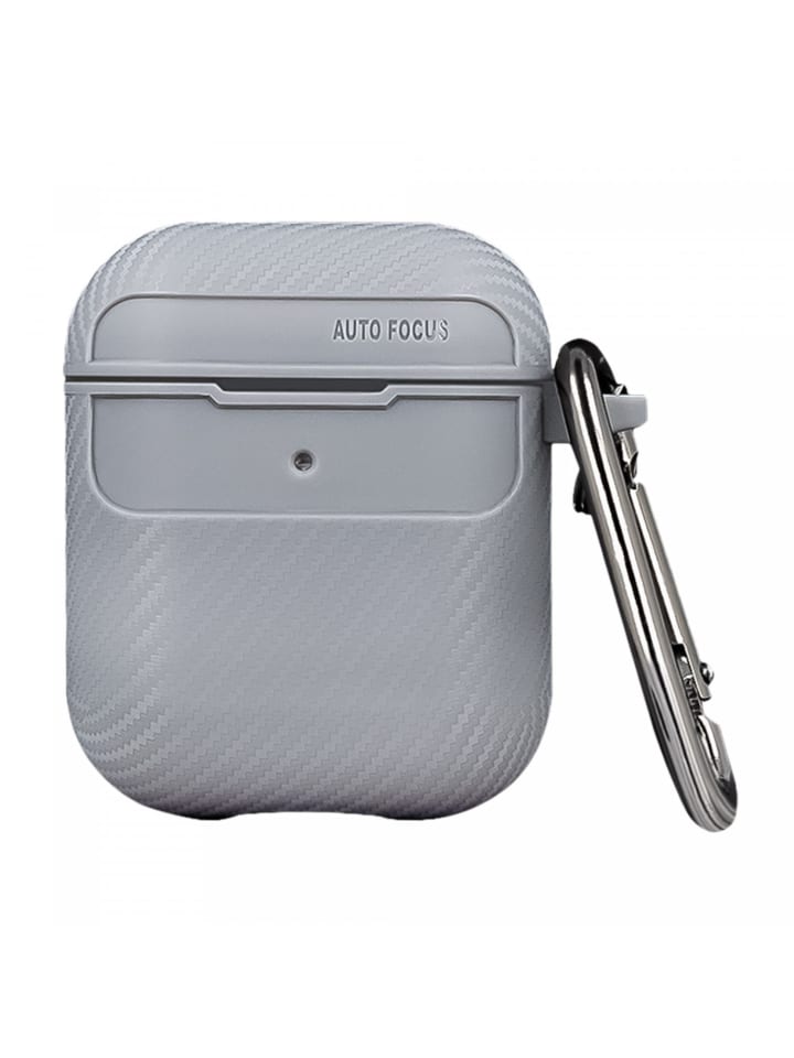 COFI 1453 Kopfhörerhülle Carbon Etui kompatibel mit AirPods in Schwarz günstig kaufen onesize
