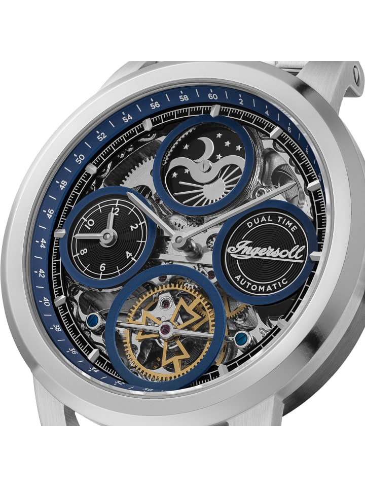 Ingersoll Armbanduhr Ingersoll The Arc silber groß (ca. 44mm) günstig kaufen onesize