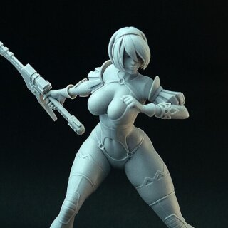 Cyber Mercenary (90mm)