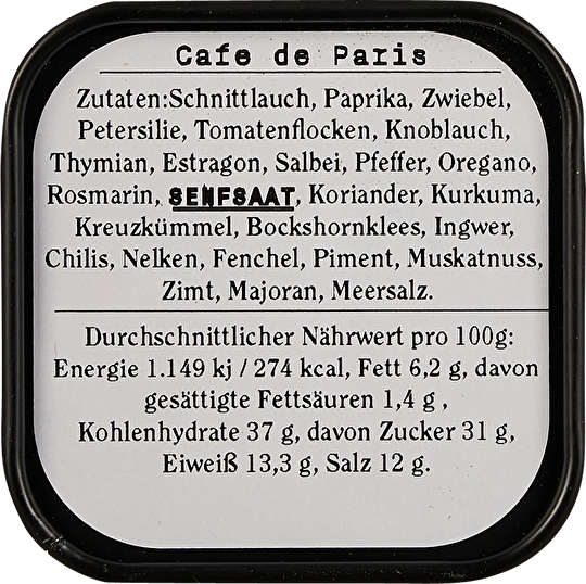 Van den Berg Cafe de Paris 40g
