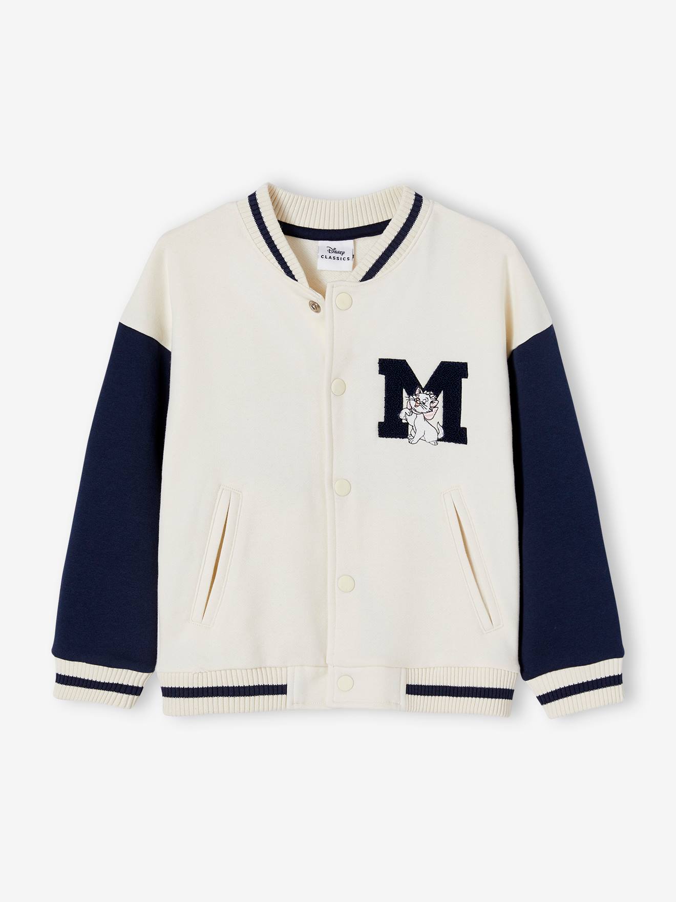 Blouson Teddy fille DS® Marie les Aristochats marine