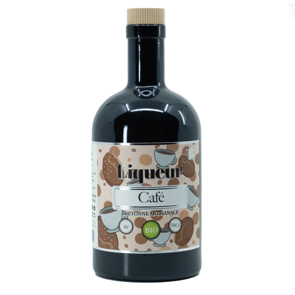 Liqueur de Café bio 16° 70cL Distillerie Breizh'cool