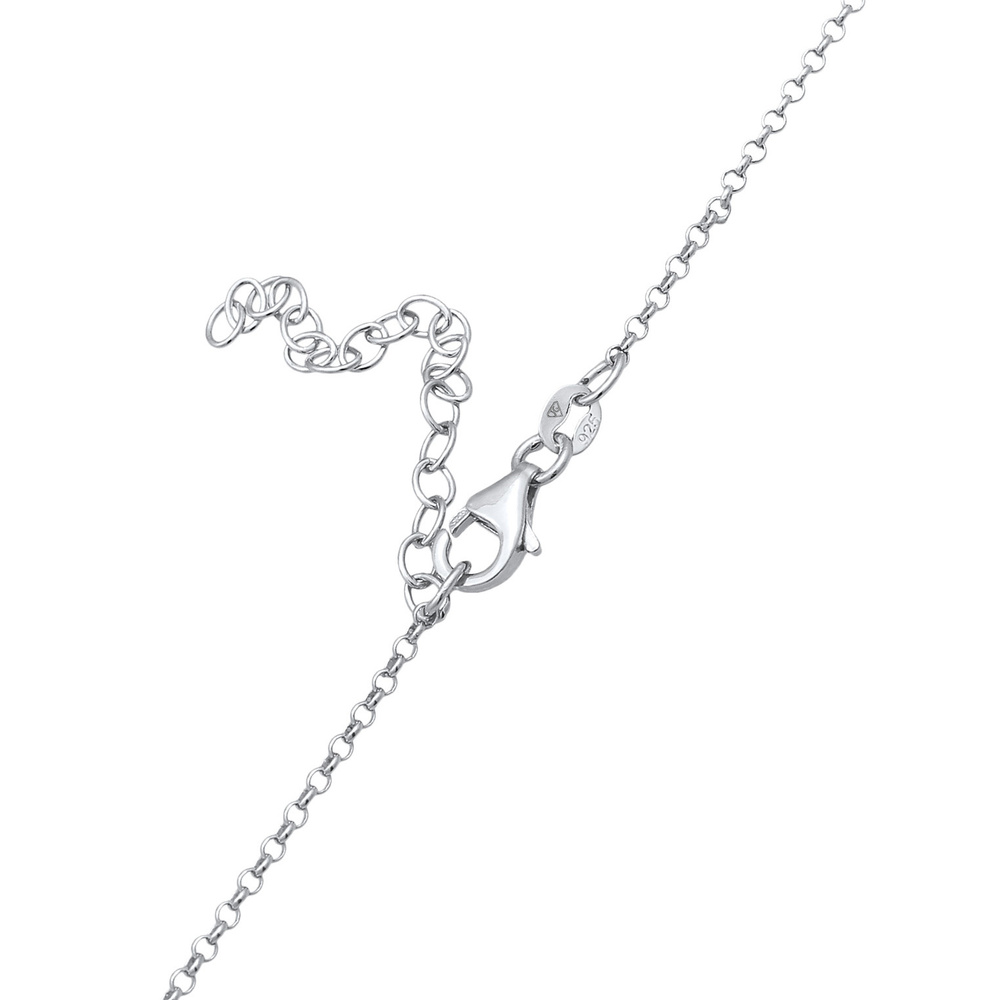 Elli Elli Collier Femme Croix L'Infini en Argent Sterling (925/1000) collier