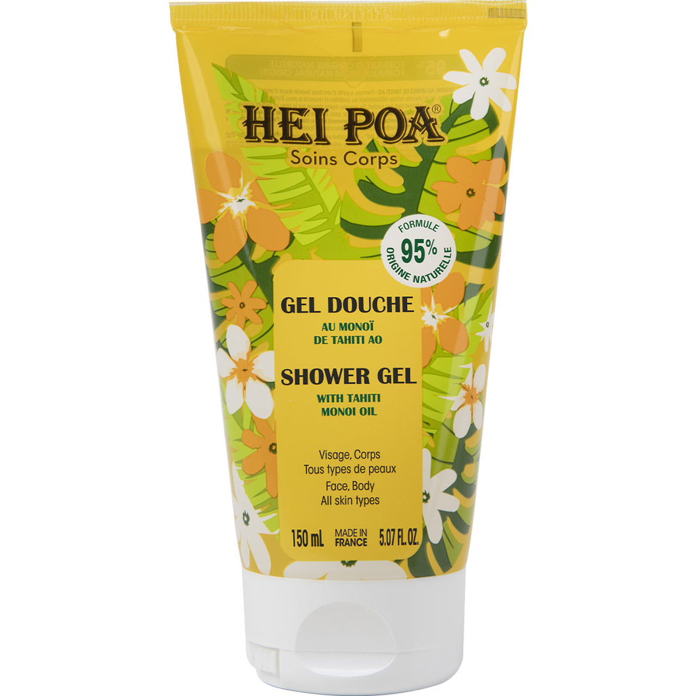 Hei Poa Gel douche au monoï de Tahiti AO 150ML Gel Douche