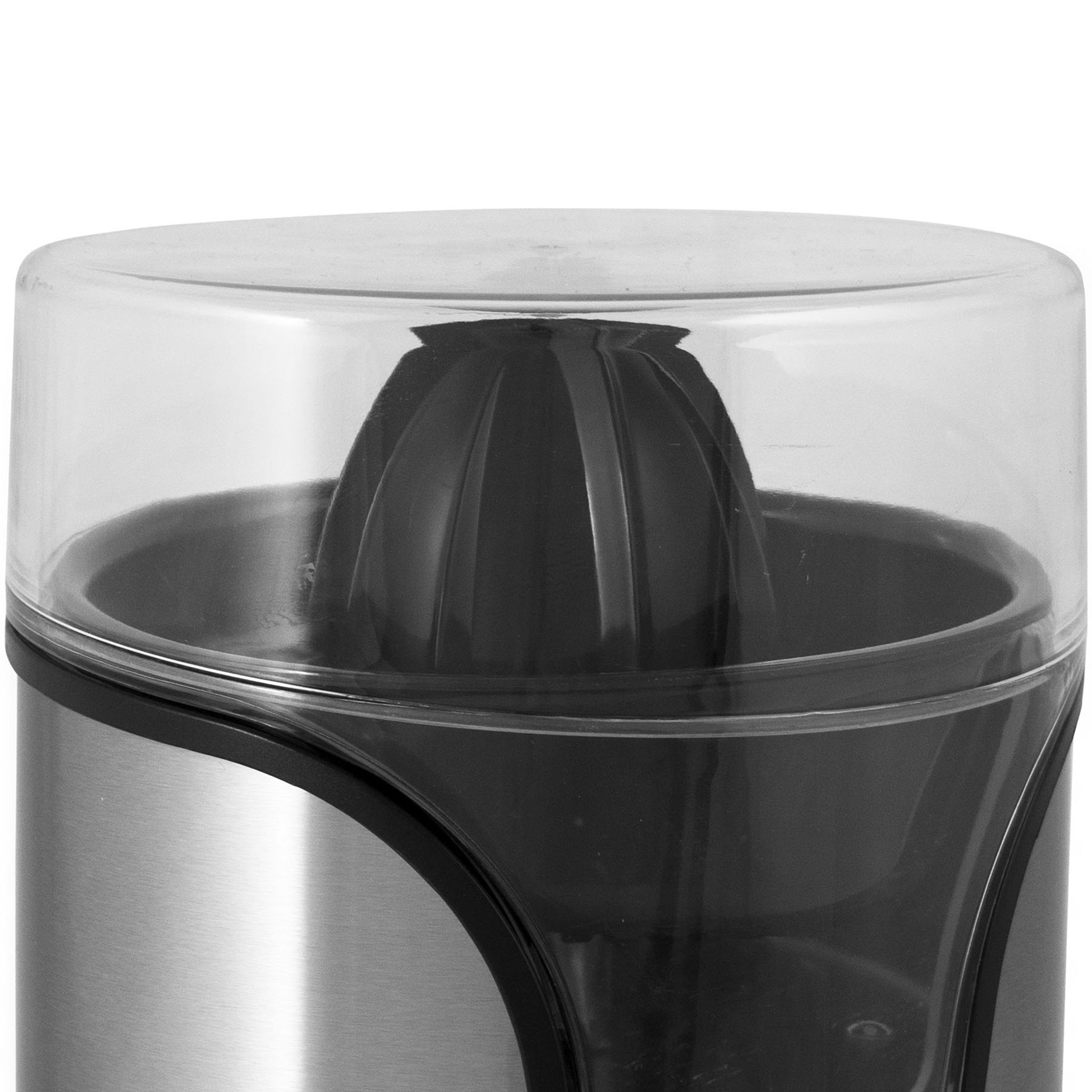 Suntec Wellness Zitruspresse ZIP-8434 design, 100,00 W, Elektrischer Entsafter mit 2 Presskugeln, Saftpresse aus Edelstahl