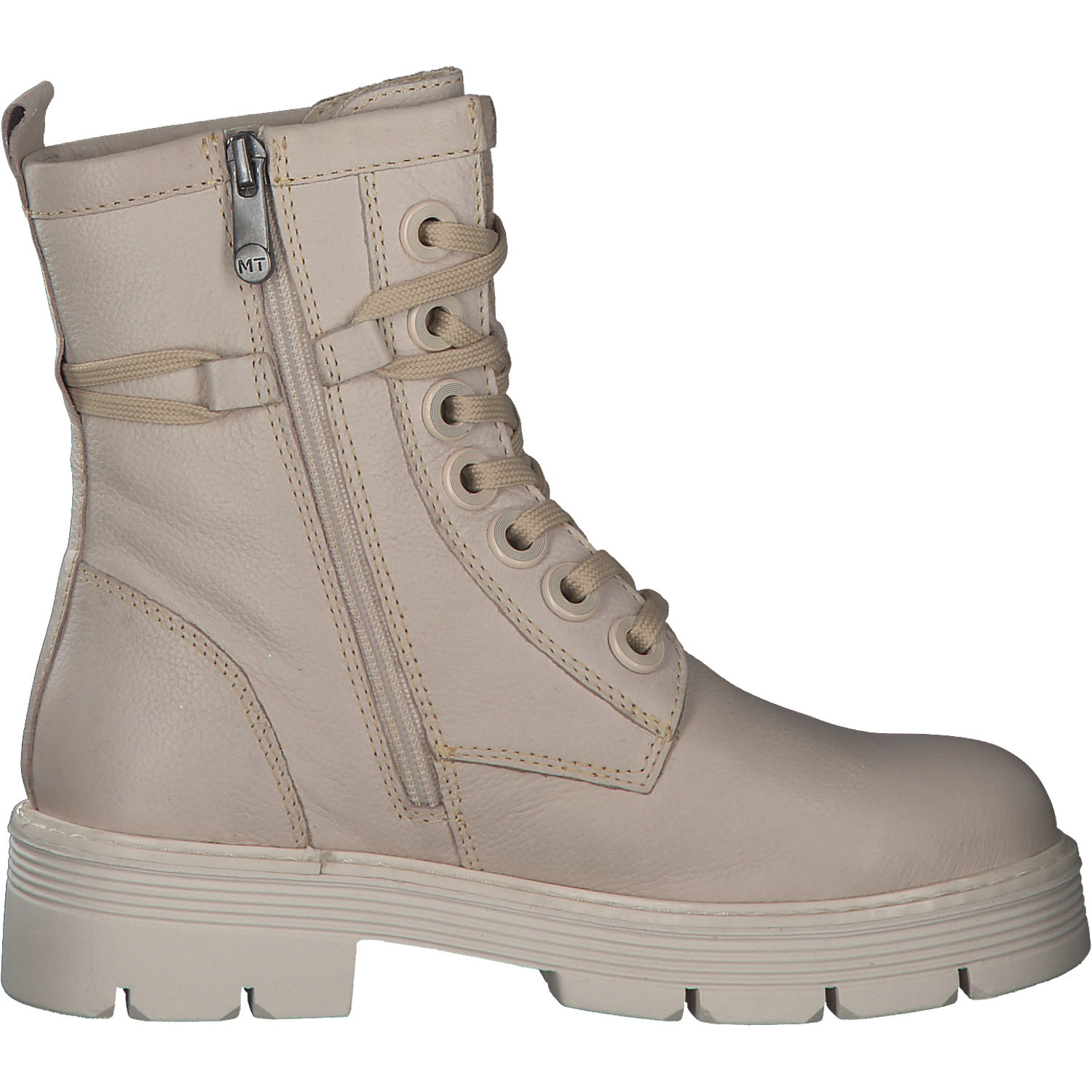 Marco Tozzi 25286, Schnürstiefeletten, Damen, cream