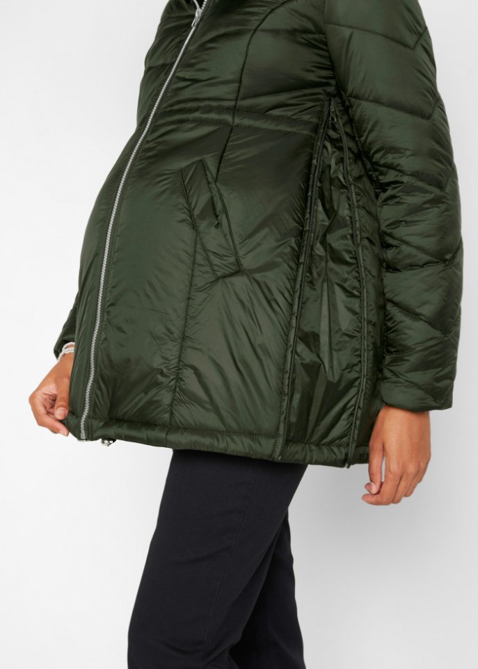 Stepp-Umstandsjacke / Tragejacke