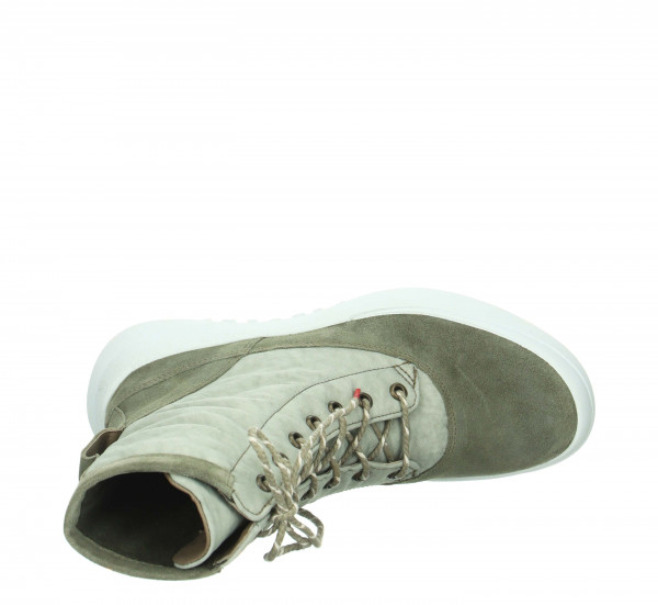 KUSABI Schnürboots - Salbei/Kombi