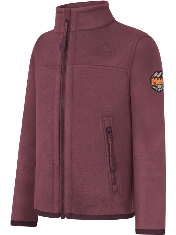 Normani Outdoor Sports Kinder Fleecejacke Venetie in Rot günstig kaufen