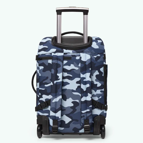 Small Bimini Soft Suitcase with 2 Wheels, Blue