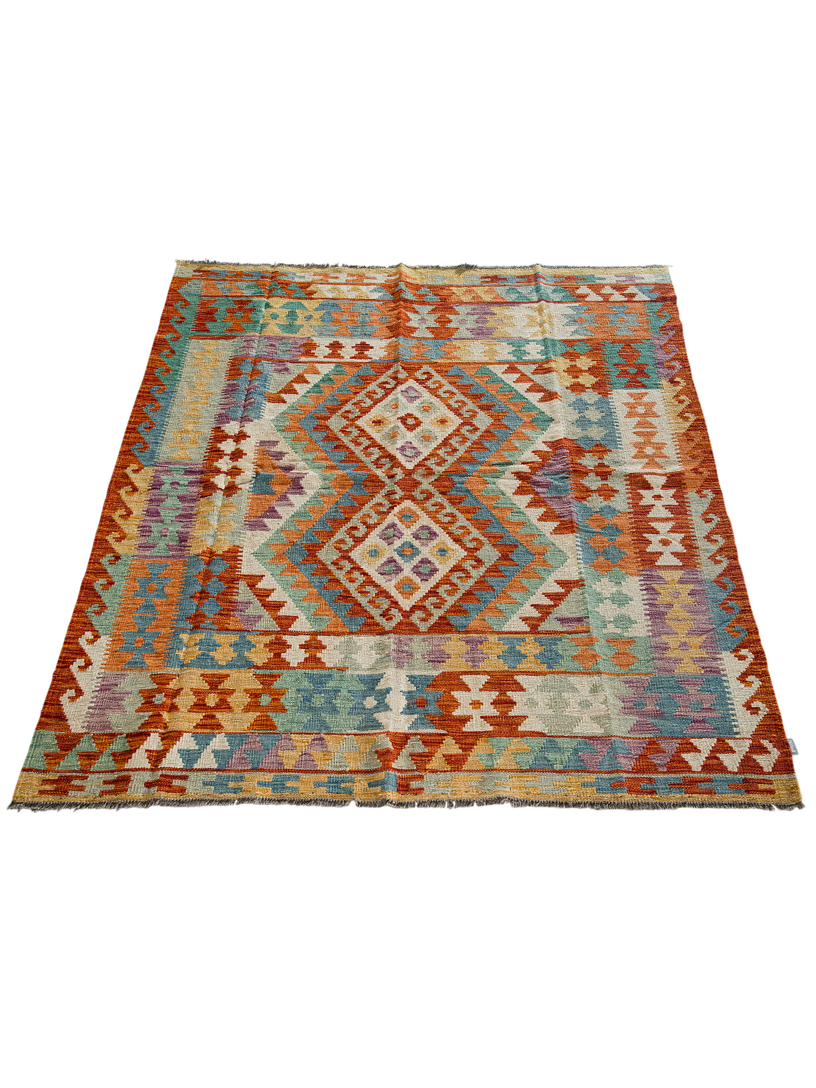 Afghan Kelim ca. 152 x 197 cm, Unikat / Einzelstück