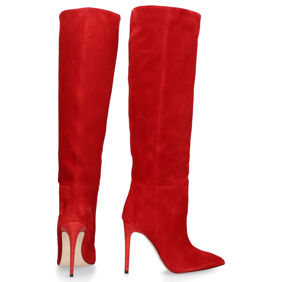 Paris Texas - Stiefel PX133 Veloursleder - rot