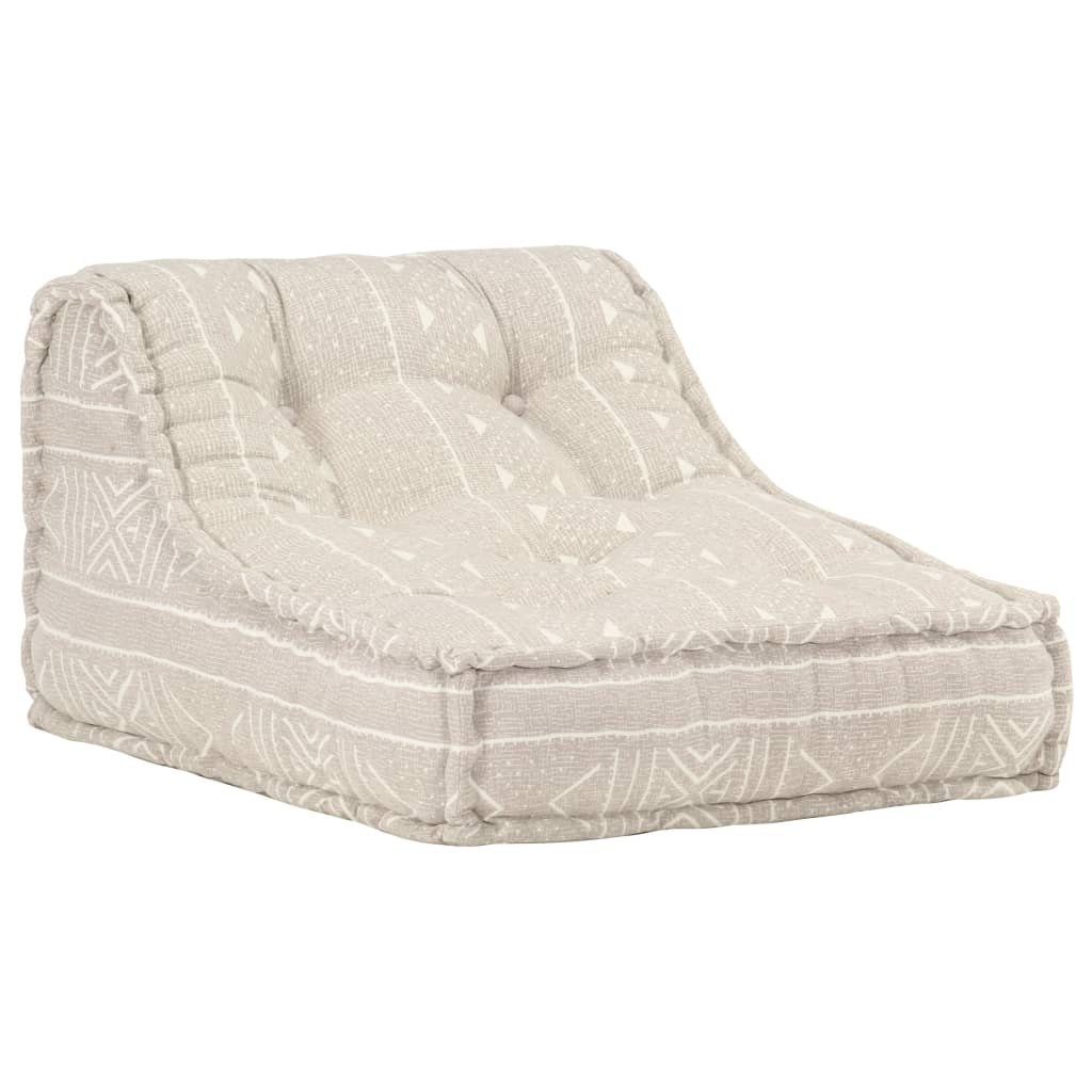 Klappmatratze 297477, möbelando, 76 cm hoch, (LxBxH: 70x60x76 cm), aus Baumwolle in Beige