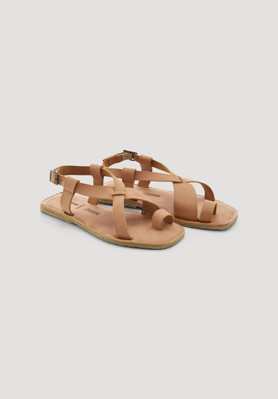 Leder-Sandale