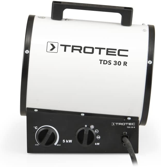Trotec 1410000003 TDS 30 R Elvärmare 5,0 kW 400 volt