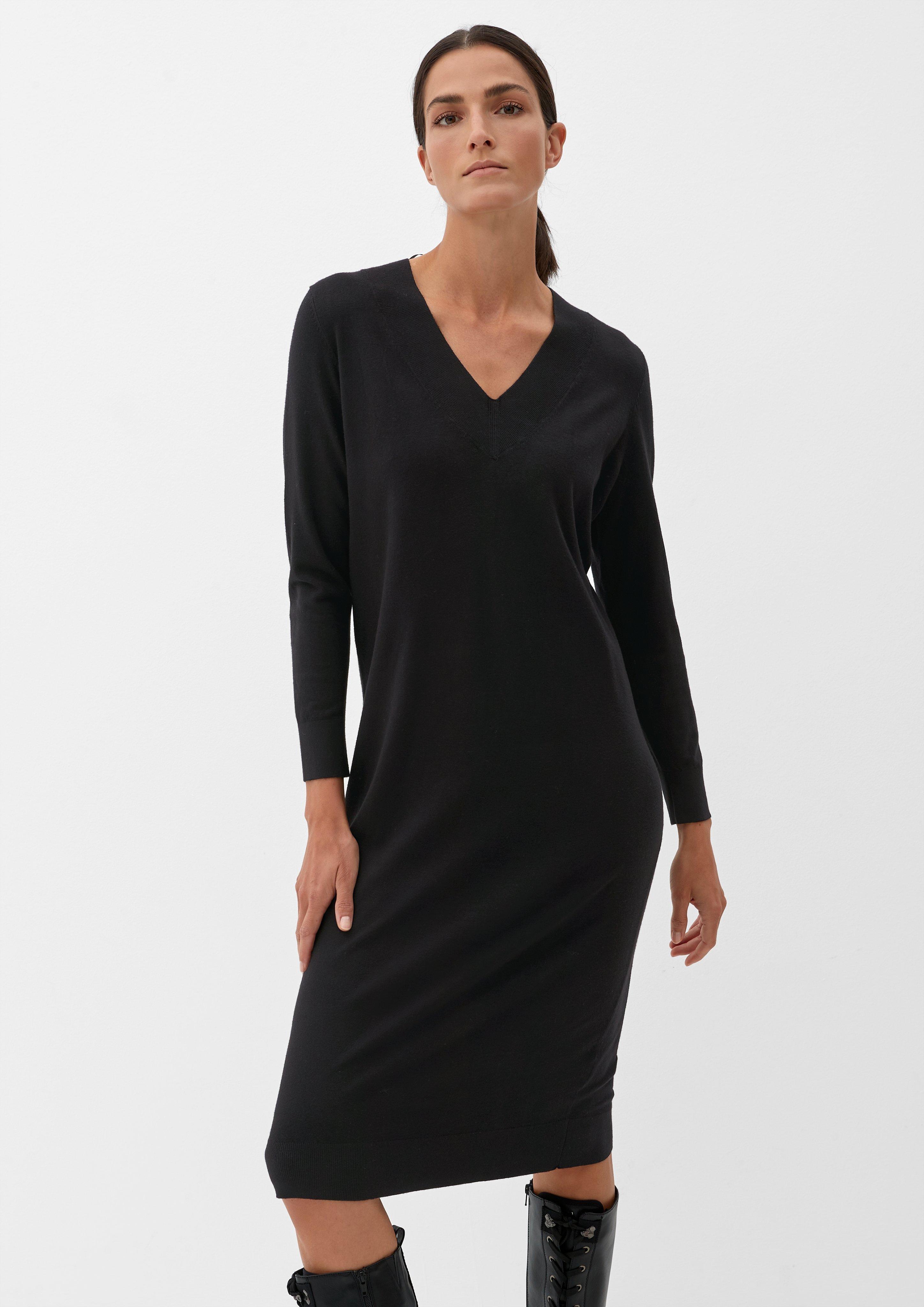 Feinstrick-Kleid aus Viskosemix  2120804-9999