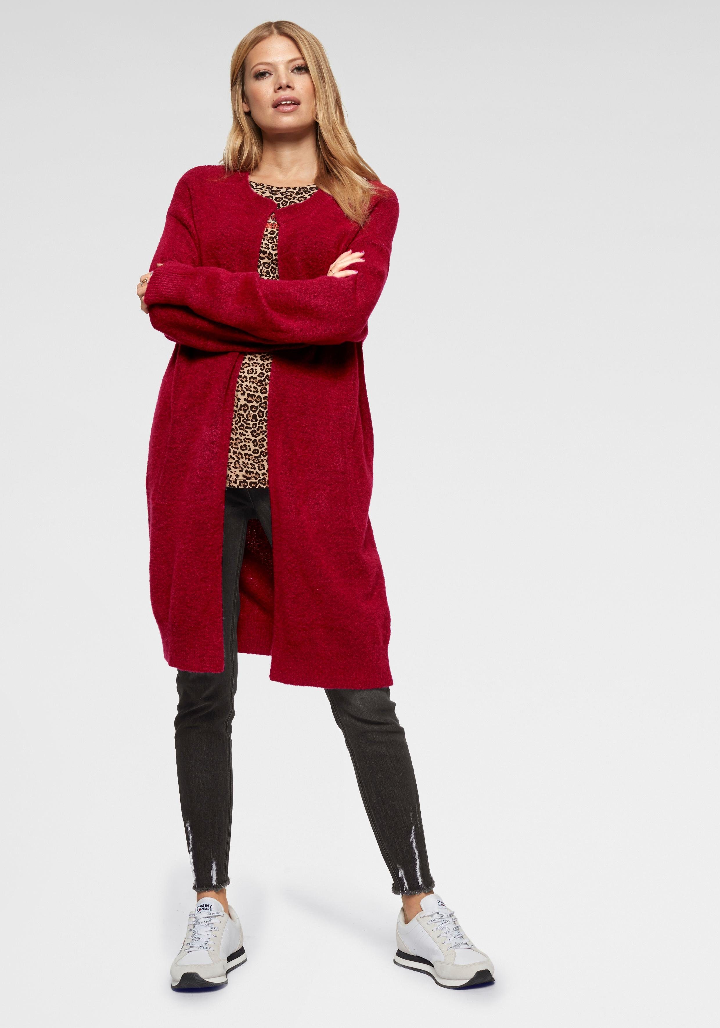 Aniston CASUAL Strickjacke im Oversize Look