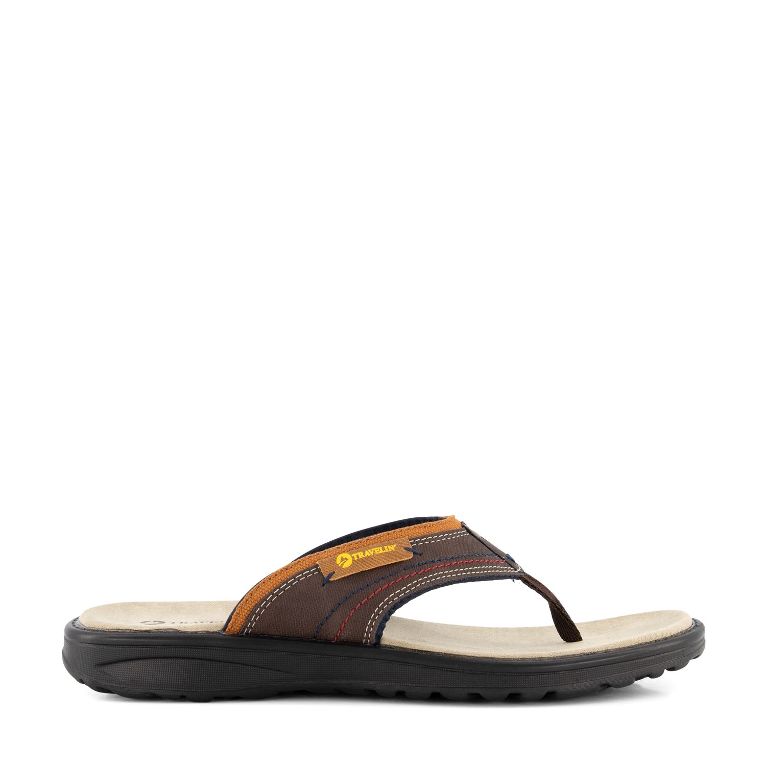 Travelin' Fiksdal braune Herren Zehentrenner